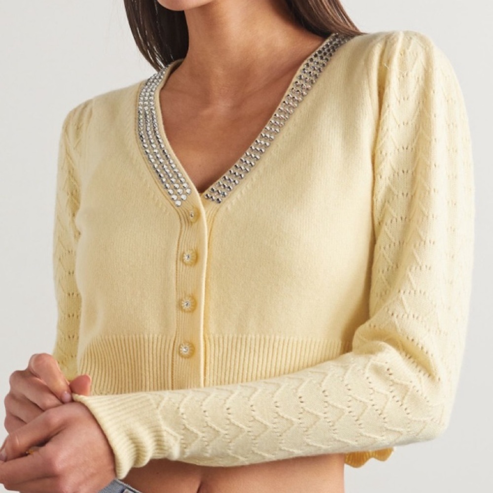 LoveShackFancy Brynner Cardigan Set
